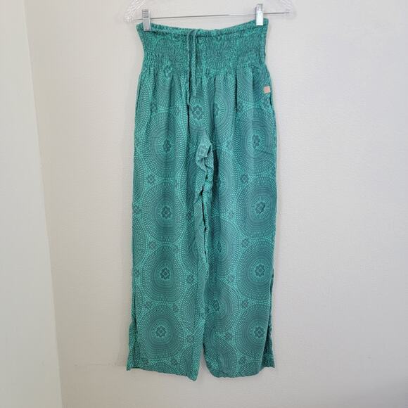 Paradise Island Pants - Paradise Island Harem Pants Yoga Ruched Boho Bohemian Fisherman Hippie OS Resort